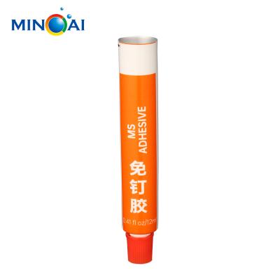 China Recyclable Custom Printed Empty MS Adhesive Glue Stick Tube Plastic Packaging for sale