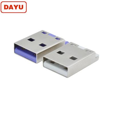 China Power DAYU Fast Charger Cable USB Connector Type A Male Jack To Solder USB Cable for sale