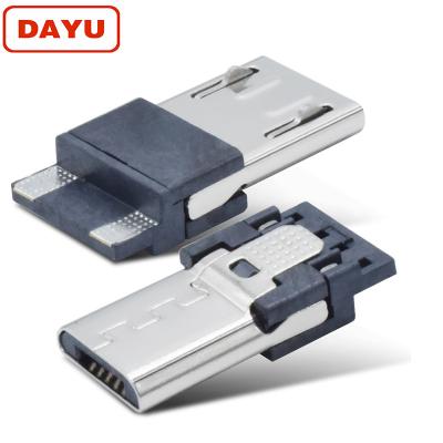 China micro power dayu usb b 5pin connector solder connector chargeing 2 pin solder cable for sale