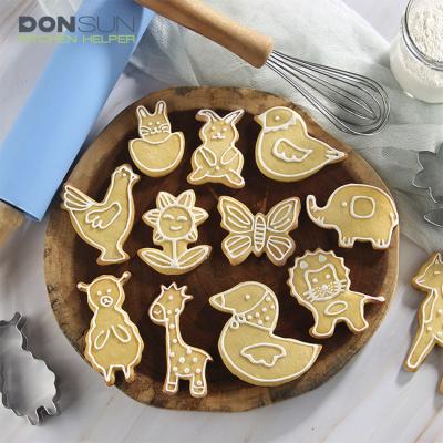 China Sustainable Cookie Cutter Stainless Steel Custom Stamp Cookie Cutter for sale