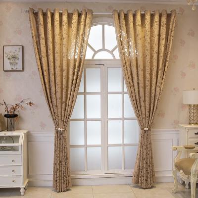 China Blackout Direct Factory sales Jacquard Sheer Curtains Para Salas For Living room Decoration for sale