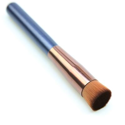 China Angular Blush Foundation Face Makeup Professional Make Up Brushes Private Label for sale