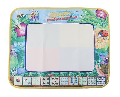 China Kids Drawing Writing Education Painting Reusable Mat Drawing Toy Water Pen Scribble Quick Drying Cloth Toys Set for sale