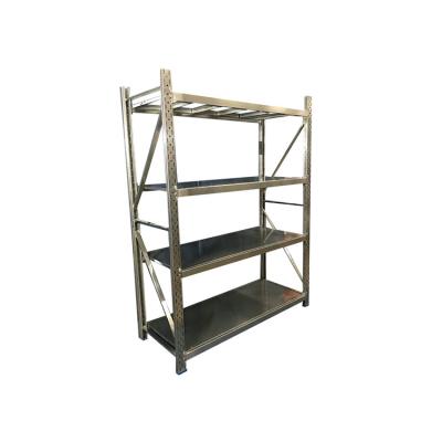 China Corrosion Protection Most Useful China Boltless Shelving / Warehouse Rivet Shelving Racking Stainless Steel Rack for sale