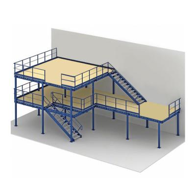 China Custom Heavy Duty Corrosion Protection China Manufacture Quality Floor Mezzanine Floor Racking for sale