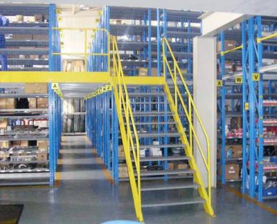 China Operable Mezzanine Floor Corrosion Protection Rack Corrosion Protection System Heavy Duty Selective Racking for sale