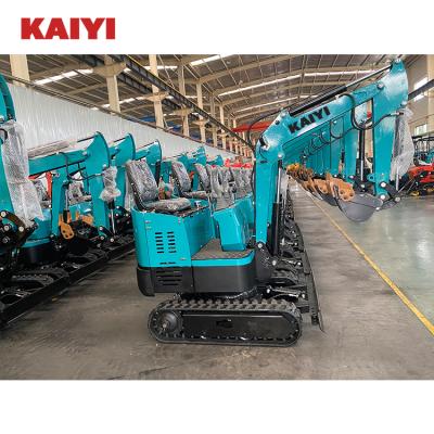 China Hotel factory direct sale 1 ton mini excavator easy to operate for sale