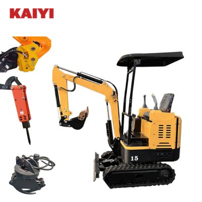 China Good Quality Hot Sale Hotels Garden Excavator Small Excavator 1500Kg 1.5 Ton Mini Excavator For Sale for sale