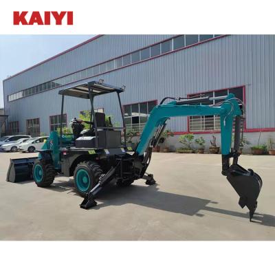 China New hotels backhoe loader. Both ends of the building are occupied. Multifunctional Excavator Middle Digger for sale