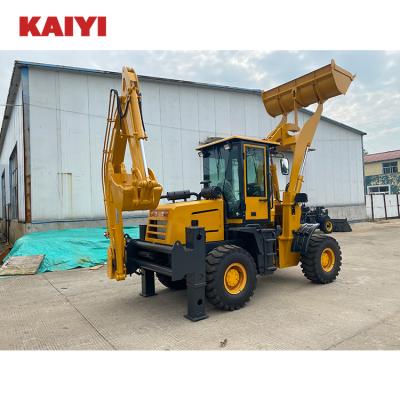 China Hotels Manufacturer 4x4 Backhoe Loader Retroexcavadora China Wheel Mini Excavator Backhoe Loader for sale