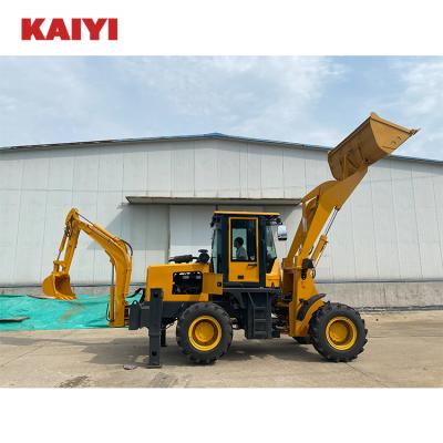 China Hotels Wheel Excavators Front End Loader and Backhoe Loader For Sale for sale