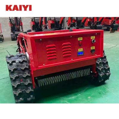 China Anti-skid Cheap Price Chinese Gasoline Field Remote Control Mower for sale