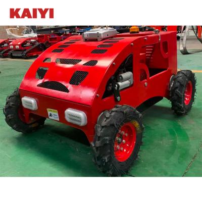 China Anti-skid Petrol Lawn Mower and Robot Remote Control Lawn Mower For Sale for sale