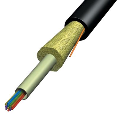 China Fttx 12 24 single mode fiber optic cable single mode fiber optic cable 36 48 72 96 144 288 core adss sheath fiber for sale