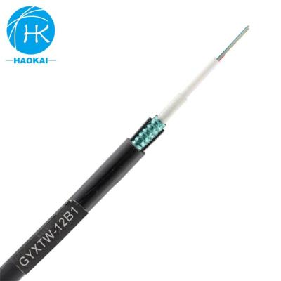 China Super Quality G652d Om3 12 Core Armored Optical Fiber Networking Gyxtw Optical Cable for sale