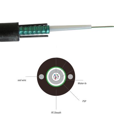 China FTTH FTTB FTTX Network Cable GYXTW GYXTY 12 Core Single Mode Fiber Optic Fiber Optic Cable For Outdoor Use for sale