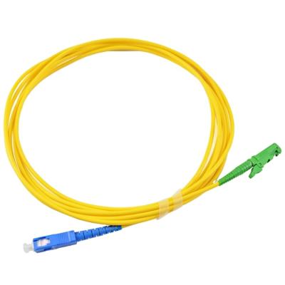 China FTTH FTTB FTTX Network Simplex SC E2000/FC/LC/ST SM Fiber Optic 3meter Patch Cord for sale