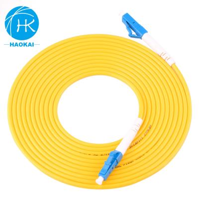 China Network System Fiber Optic Single Mode LC/UPC to LC/APC Jumper Wire Patch Cord for sale