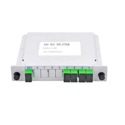 China FTTH FTTB FTTX 1x2 Network 2 Ports Fiber Optic Distribution Box PLC Splitter Box Suitable for Wall-mount and Pole Mounted for sale