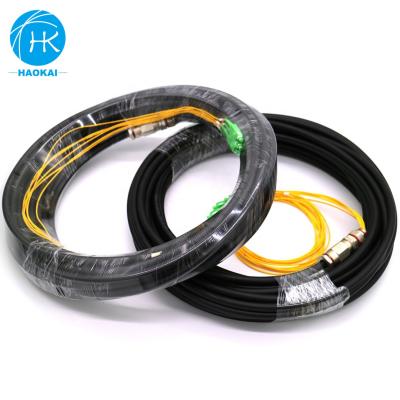 China FTTH FTTB FTTX Om3 Om4 Fc Network Fiber Optic Patch Cord FTTH FTTB FTTX Outdoor SC LC ST 6 Core Optical Pigtail for sale