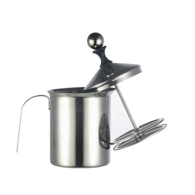 China Sustainable Coffee Maker With High Quality Milk Frother 800ml Stainless Steel Milk Frother Hand Milk Frother for sale