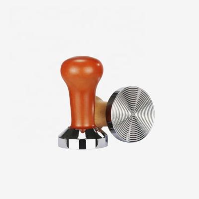 China Sustainable Coffee Dispenser Tamper Reusable Stainless Steel Coffee Tamper 53mm Coffee Tamper for sale