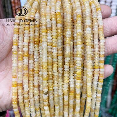 China Natural Stone Mateiral Carnelian Jasper Carnelian Onyx 4*2mm Abacus Faceted Loose Beads DIY JD Bestselling Jewelry for sale