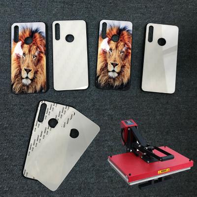 China For Samsung A7 2018 (A750), 2D Photo Blank View Sublimation TPU Tempered Glass Phone Case Cover For A7 2018 For A7 2018 for sale