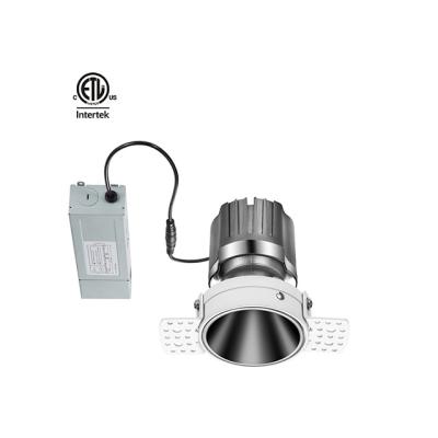 China Daytonled Modern Deep Series ETL ES North America Downlight Ra90 Anti Glare Ra95 Led Recessed Lighting for sale