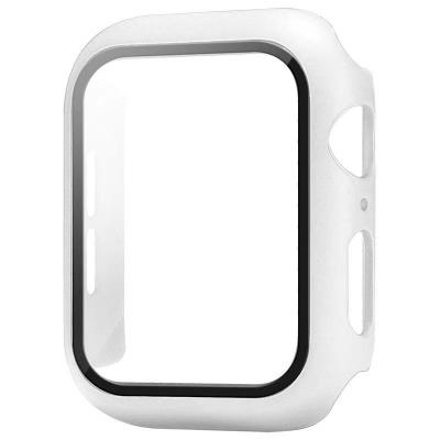 China Luxury Plastic Watch Cover With Screen Protector Case For Apple iWatch Series 7 41mm 45mm for sale