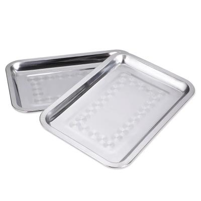 China Amazon Success Stainless Steel Food Dish BBQ Tool BBQ Food Dish Easily Cleaned BBQ Food Dish for sale