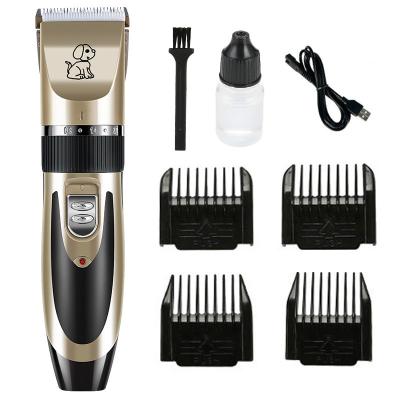 China Hot Selling Amazon Pets Pets Hair Cutting Viable Rechargeable Electric Hair Shaver Pets Dog Cat Electric Shaver for sale