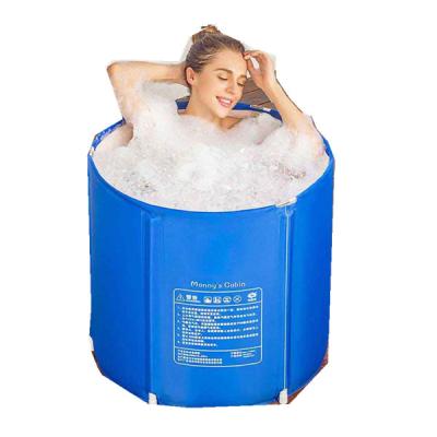 China Good quality new viable compressible bathtub self-heating portable bath bucket thickened household adults bathtub for sale