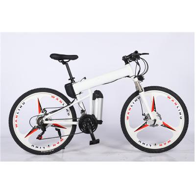 China Aluminum alloy KDS 350W 36V electric bike for adults folding ebike E bike 26inch powerful electric folding bicycle lithium battery for sale