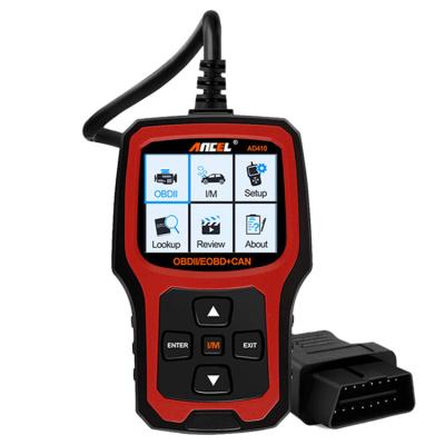 China All ANCEL AD410 OBD2 Scanner Multi Languages ​​Code Reader Car Diagnostic Tools Professional Automotive Diagnostic Scanner for sale