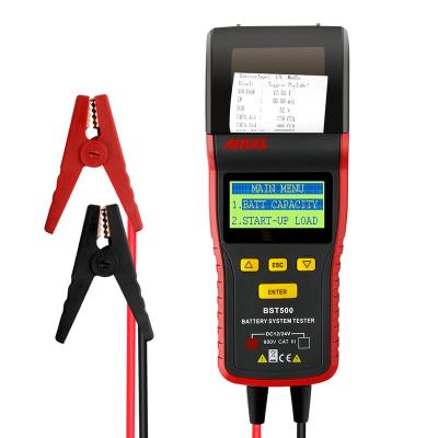 China Most of Ancel BST500 Professional Automotive Car Battery Tester 12V 24V Battery Analyzer with Printer Diagnostic Truck Batteries Tester for sale