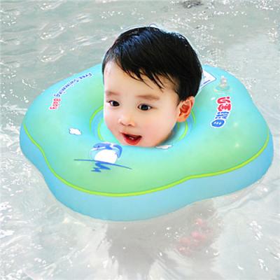 China Infant Swim Ring Kids Swimming Pool Accessories Circle Bathing Float Inflatable Raft Neck Rings for sale