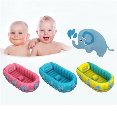 China Folding Portable Inflatable Baby Bathtub,Children Washbowl Tub,Baby Swimming Pool for sale