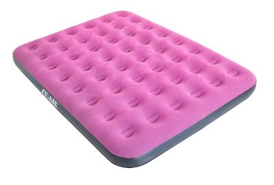 China Flocked Queen Air Bed with 48 comfort coils Inflatable Size 78*56*8” for sale