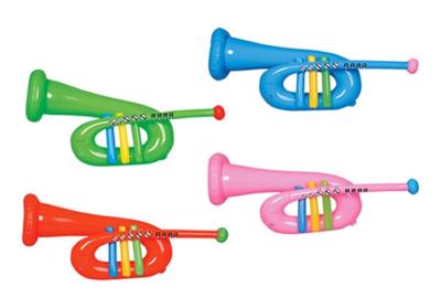 China PVC inflatable toy,PVC inflatable trumpet,PVC inflatable musical instrument toy for kids for sale