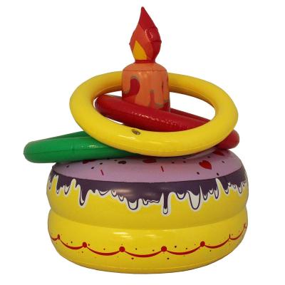 China Inflatable Toys Birthday Cake Ring Toss for sale