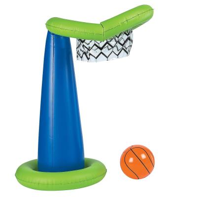 China Inflatable Basketball Game Set with Hoop and Ball - Indoor or Outdoor Play for sale