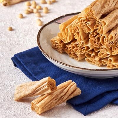 China PRESERVED Wheat Skin Dried Tofu Stick Baked Keto Friendly Low Fat Low Fat Low Temperatures for sale