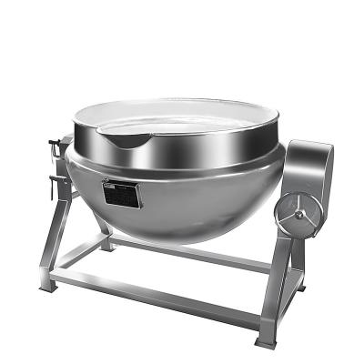 China Vegetable Processing Plant Steel Cooking Fudge Making Pot Machine for sale