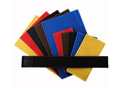 China Kleurrijke Vierkante de Barmat van pvc, Duurzame Antislip Gepersonaliseerde Rubberbarmatten Te koop