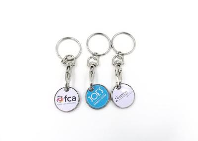 Κίνα Eco - φιλική εξατομικευμένη μετάλλων Keychains επεξεργασία λογότυπων εποξικής ρητίνης τυπωμένη προς πώληση