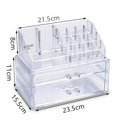 China Sustainable Tissue Eyelash Extension Storage Box Plastic Cosmetics Perfume Craft for sale