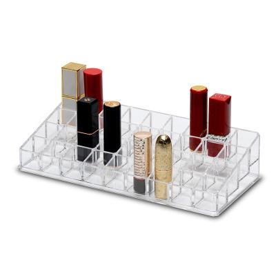 China OEM Viable Plastic Collapsible Plastic Custom Eyelash Jewelry Organizer Cosmetics Storage Box Clear PVC Art Makeup Box for sale