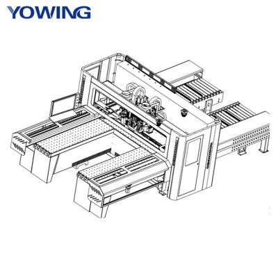 China Hotels Economic Six Sides Woodworking Furniture Auger CNC Wood Boring Machines for sale