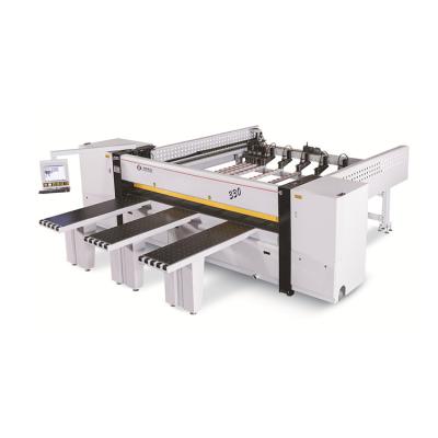 China Building Material Shops MJ3300Z CNC Beam Saw Automatic Computer Panel Woodworking Beam Saw Machine for sale